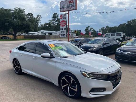 HONDA ACCORD 2018 1HGCV2F38JA025110 image