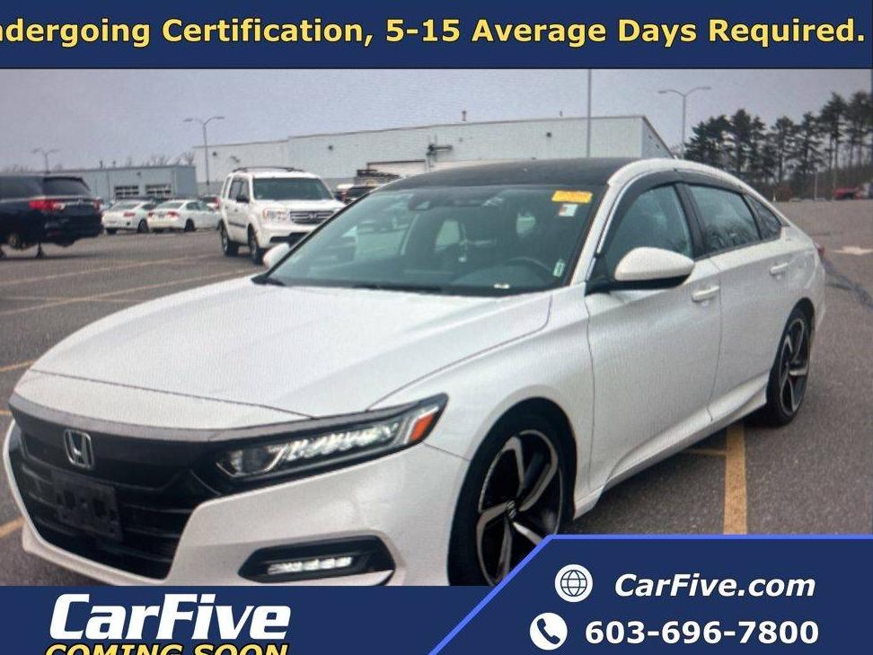 HONDA ACCORD 2018 1HGCV1F37JA115343 image