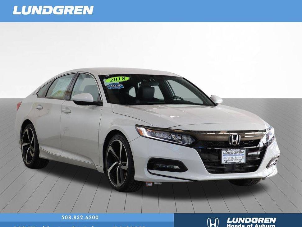 HONDA ACCORD 2018 1HGCV1F34JA170753 image