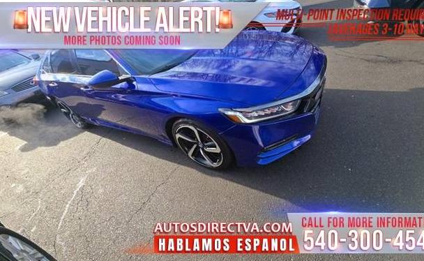 HONDA ACCORD 2018 1HGCV1F37JA152666 image