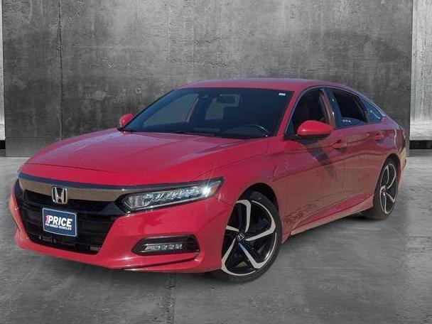 HONDA ACCORD 2018 1HGCV1F34JA256497 image