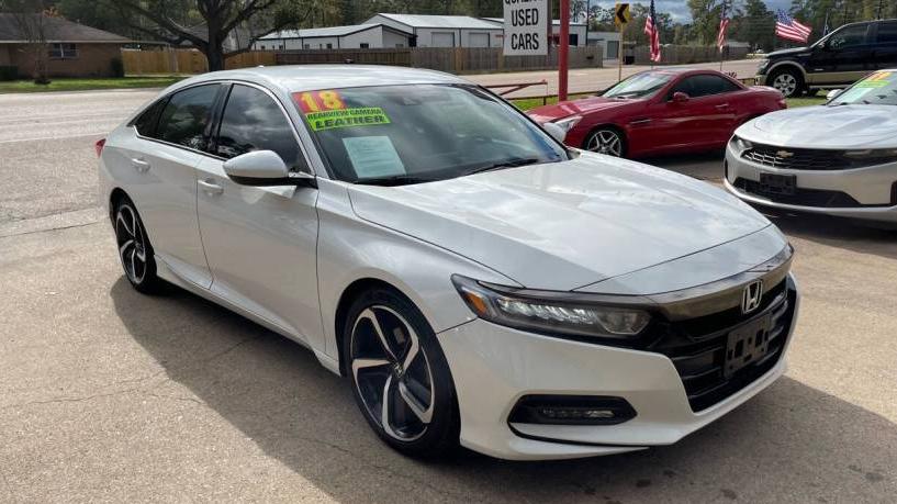 HONDA ACCORD 2018 1HGCV1F3XJA169199 image