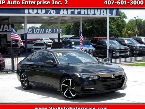 HONDA ACCORD 2018 1HGCV1F3XJA075680 image