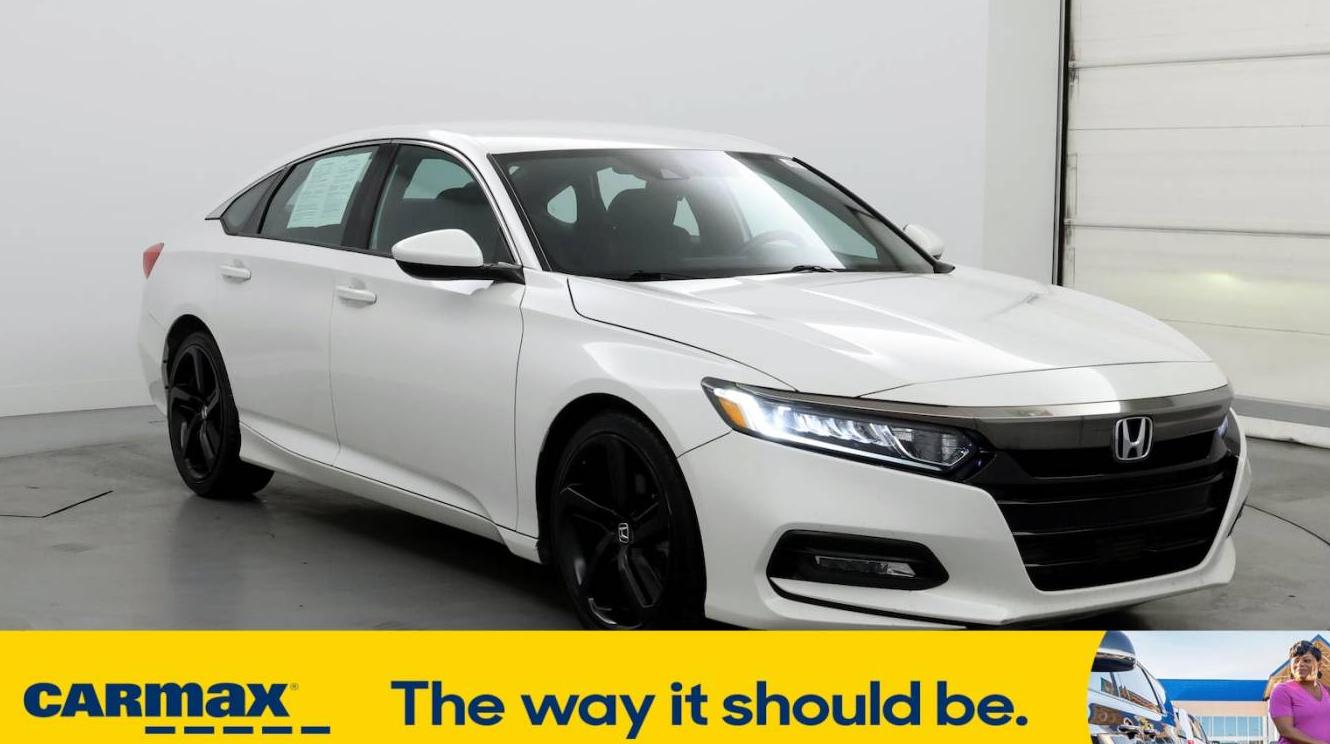 HONDA ACCORD 2018 1HGCV1F38JA255661 image