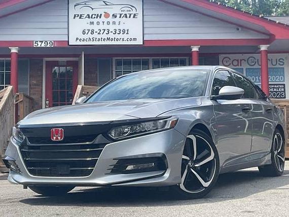 HONDA ACCORD 2018 1HGCV1F37JA161691 image