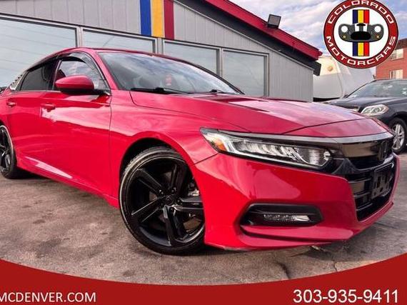 HONDA ACCORD 2018 1HGCV1F32JA046352 image