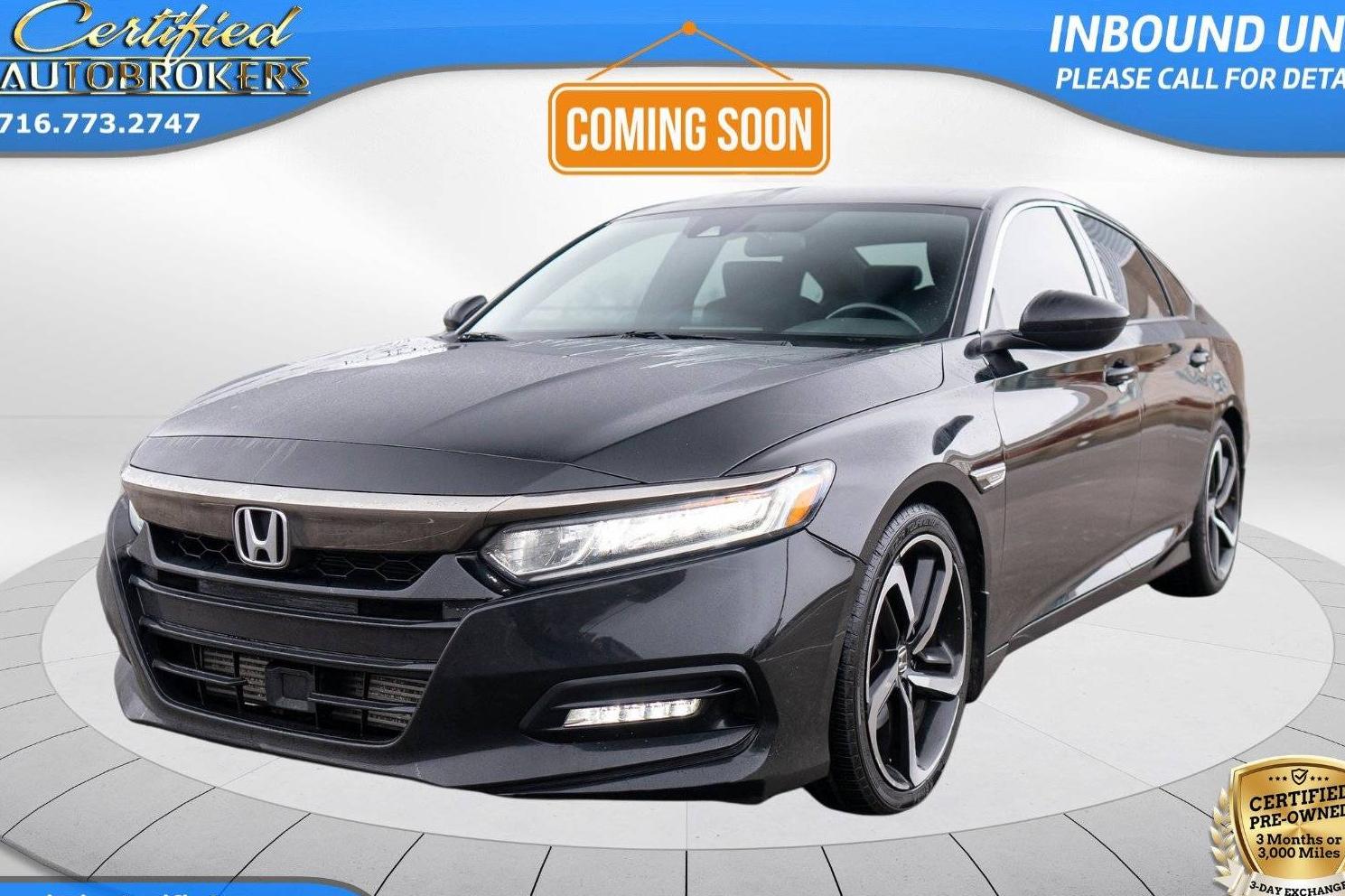 HONDA ACCORD 2018 1HGCV1F33JA184112 image