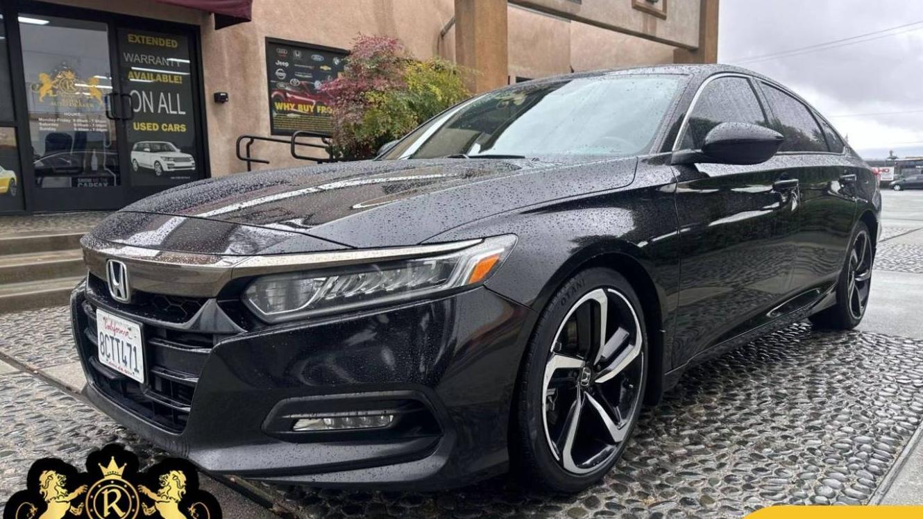 HONDA ACCORD 2018 1HGCV1F33JA077867 image