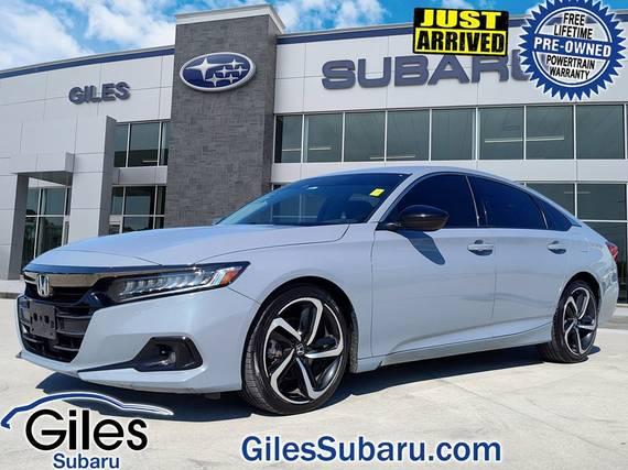 HONDA ACCORD 2021 1HGCV1F48MA123190 image
