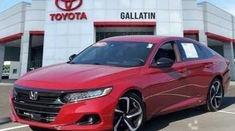 HONDA ACCORD 2021 1HGCV1F37MA047355 image