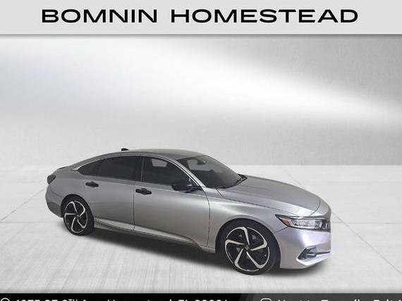 HONDA ACCORD 2021 1HGCV1F38MA103349 image