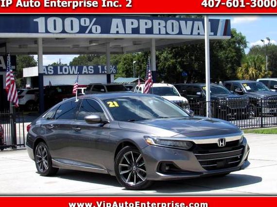 HONDA ACCORD 2021 1HGCV1F5XMA015596 image