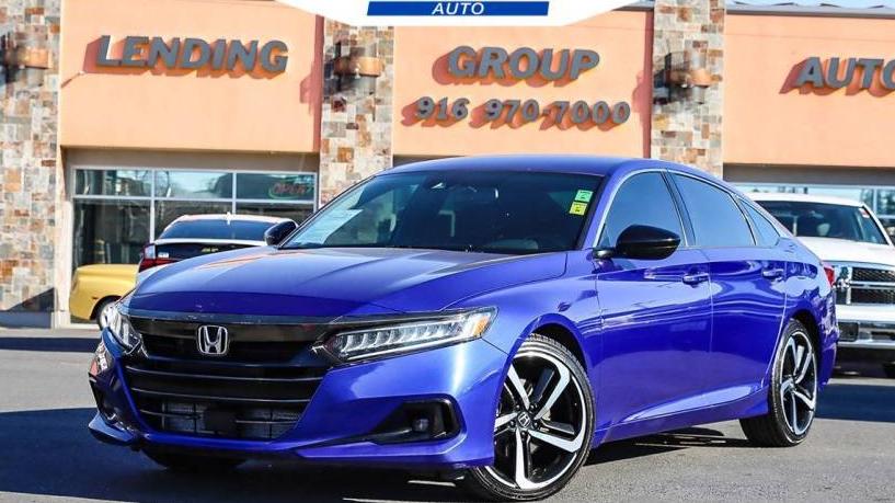 HONDA ACCORD 2021 1HGCV1F32MA007393 image