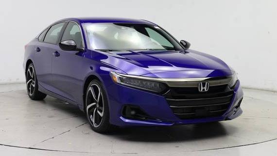 HONDA ACCORD 2021 1HGCV1F32MA008608 image