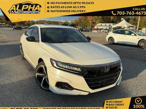 HONDA ACCORD 2021 1HGCV2F30MA008578 image