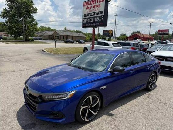 HONDA ACCORD 2021 1HGCV1F44MA112302 image