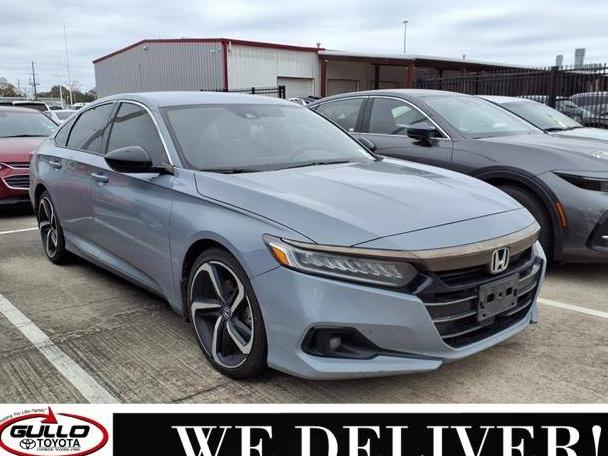 HONDA ACCORD 2021 1HGCV1F34MA122612 image