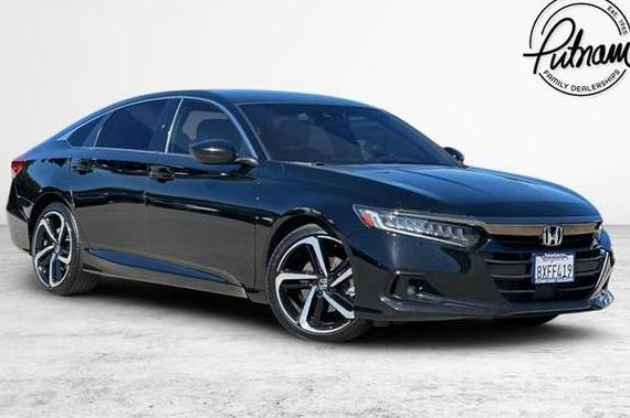 HONDA ACCORD 2021 1HGCV1F39MA090563 image