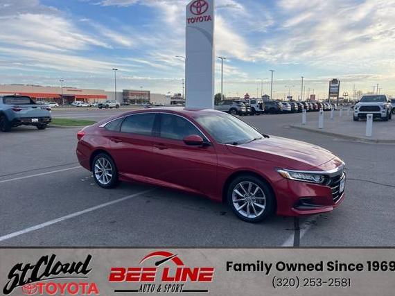 HONDA ACCORD 2021 1HGCV1F10MA055005 image