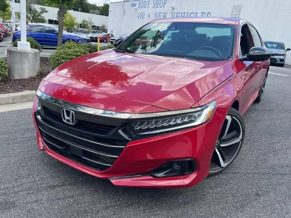 HONDA ACCORD 2021 1HGCV1F36MA098720 image