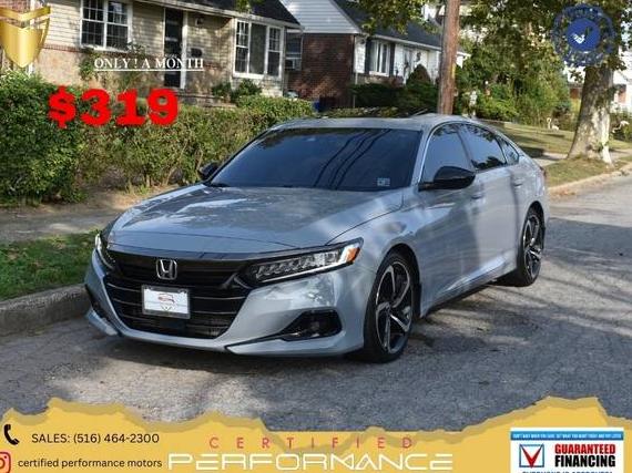 HONDA ACCORD 2021 1HGCV1F37MA102211 image