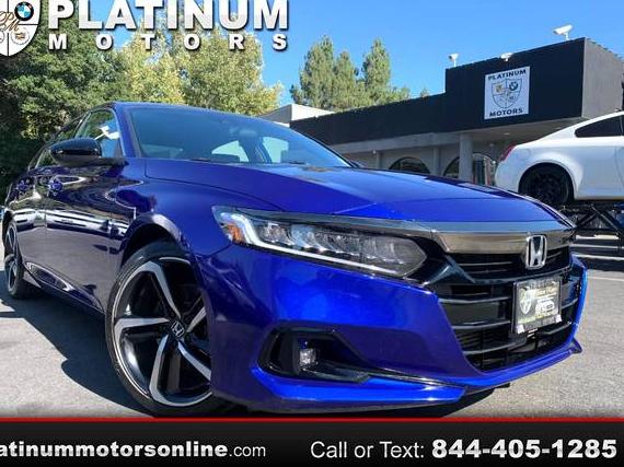 HONDA ACCORD 2021 1HGCV1F31MA111485 image