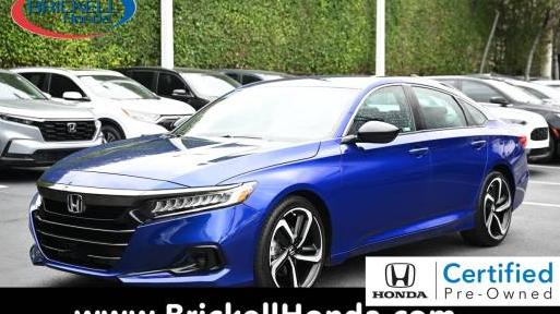 HONDA ACCORD 2021 1HGCV1F37MA019491 image