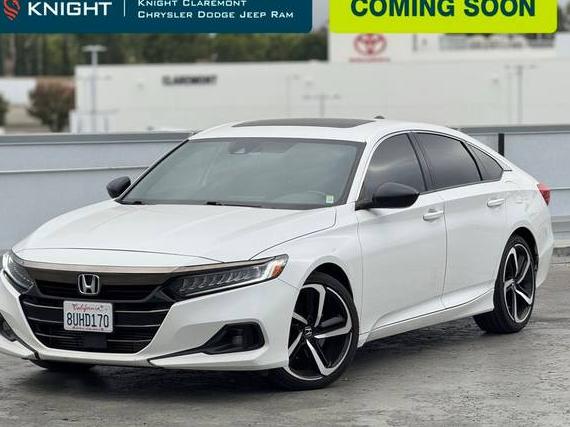 HONDA ACCORD 2021 1HGCV2F34MA002573 image