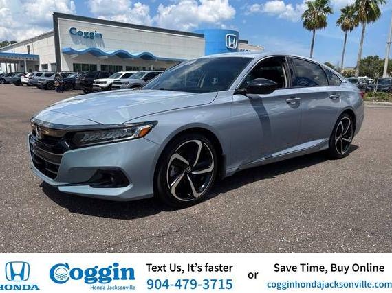 HONDA ACCORD 2021 1HGCV1F48MA088621 image