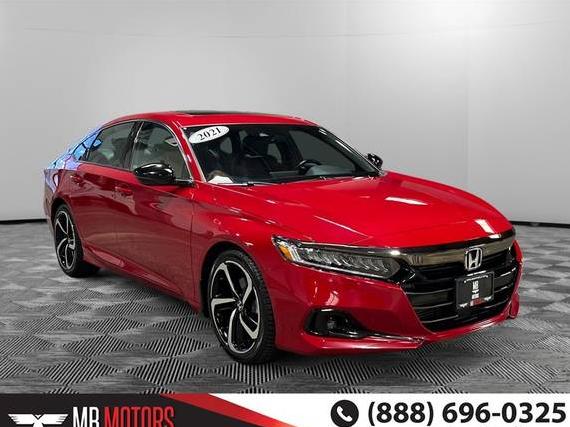 HONDA ACCORD 2021 1HGCV2F35MA800533 image