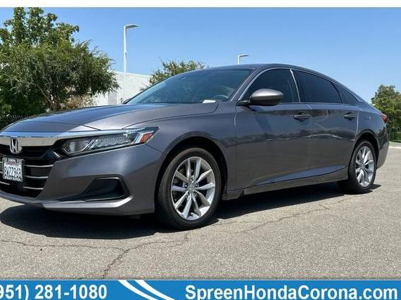 HONDA ACCORD 2021 1HGCV1F11MA075652 image
