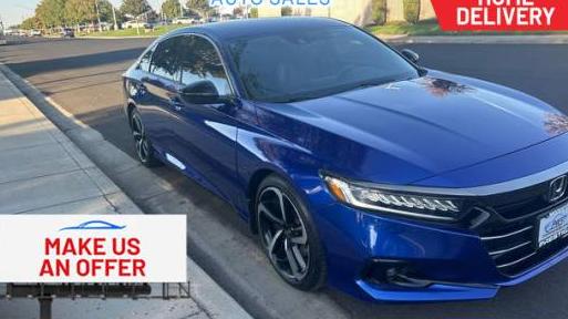 HONDA ACCORD 2021 1HGCV1F3XMA098073 image