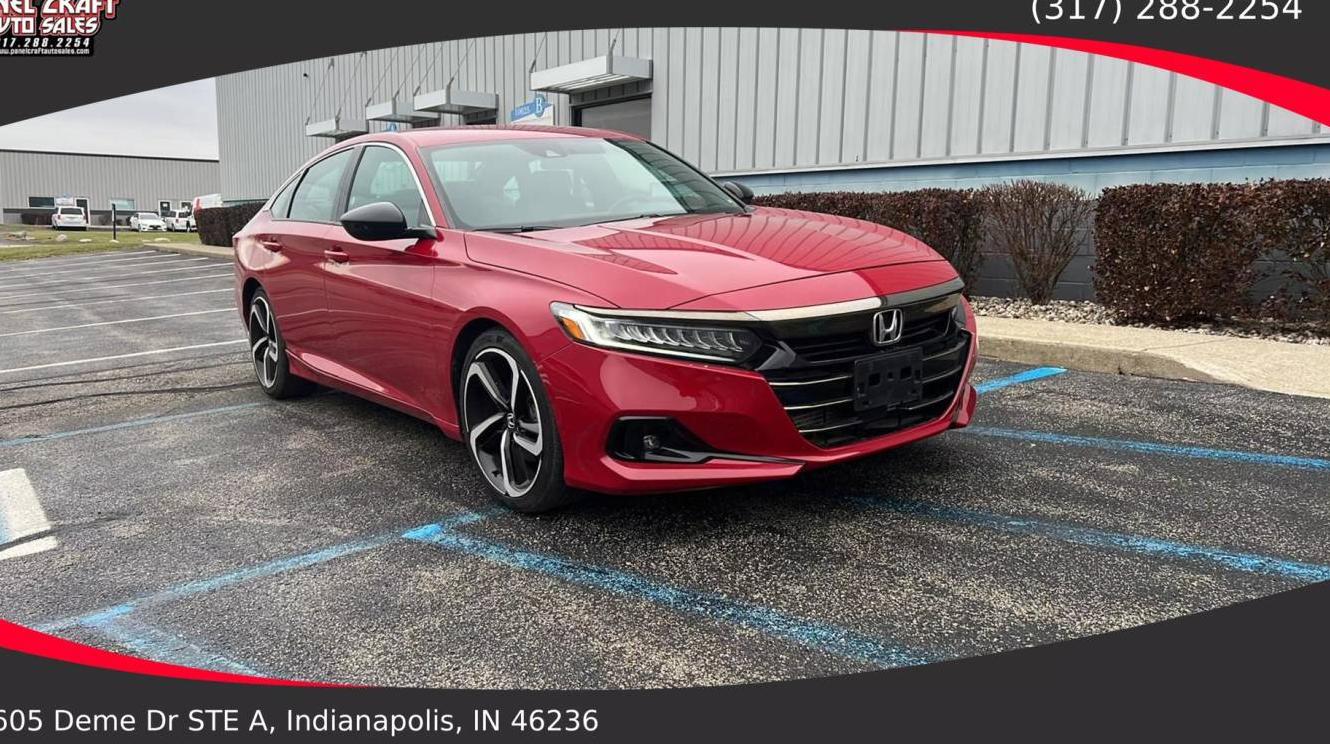 HONDA ACCORD 2021 1HGCV1F30MA045365 image