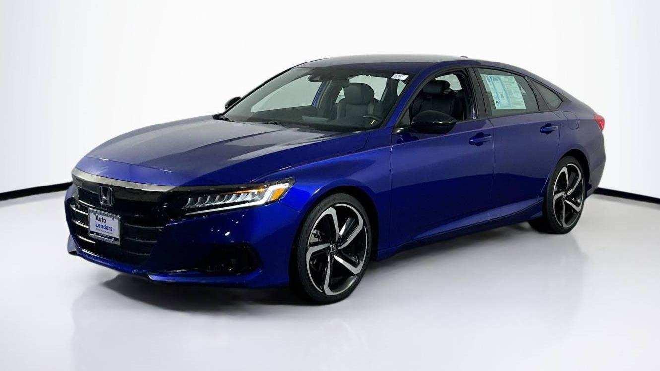 HONDA ACCORD 2021 1HGCV1F38MA100547 image