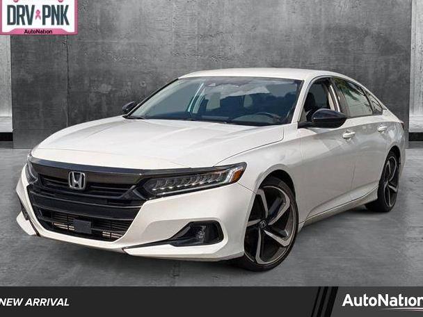 HONDA ACCORD 2021 1HGCV1F47MA071809 image