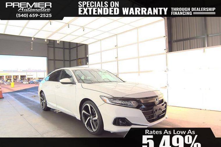 HONDA ACCORD 2021 1HGCV1F33MA046235 image