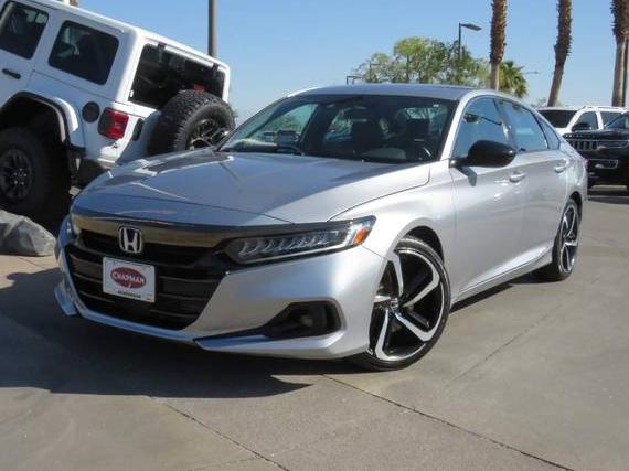 HONDA ACCORD 2021 1HGCV1F33MA006446 image