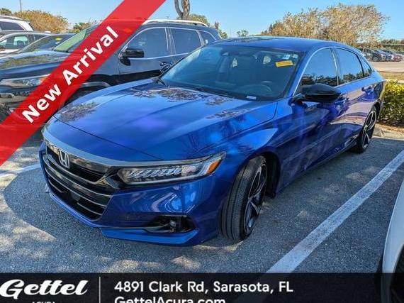 HONDA ACCORD 2021 1HGCV1F40MA054687 image