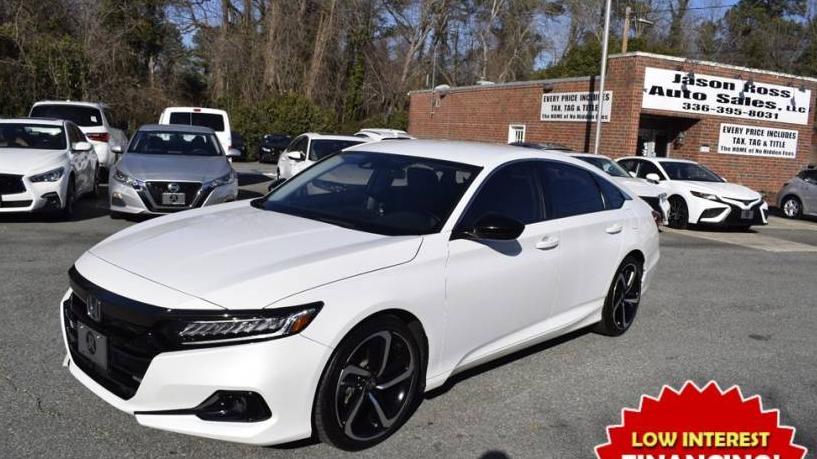 HONDA ACCORD 2021 1HGCV1F48MA013014 image