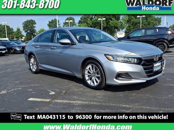HONDA ACCORD 2021 1HGCV1F12MA043115 image