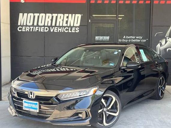 HONDA ACCORD 2021 1HGCV1F40MA052406 image