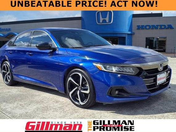 HONDA ACCORD 2021 1HGCV1F33MA027040 image