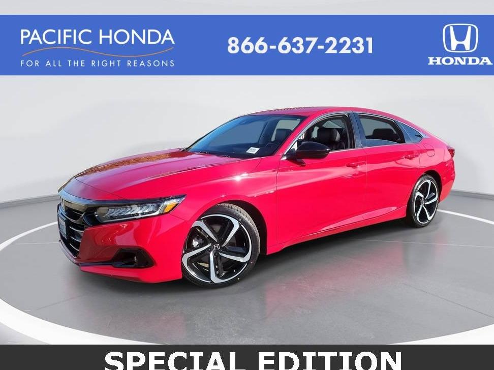 HONDA ACCORD 2021 1HGCV1F40MA091383 image