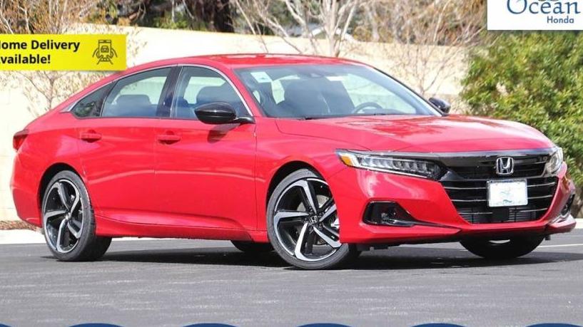 HONDA ACCORD 2021 1HGCV1F38MA090246 image