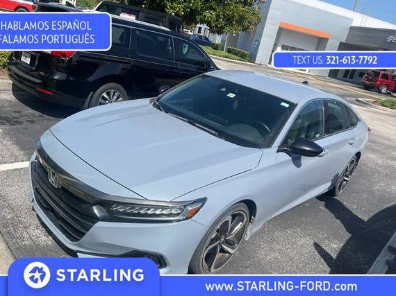 HONDA ACCORD 2021 1HGCV1F34MA040900 image