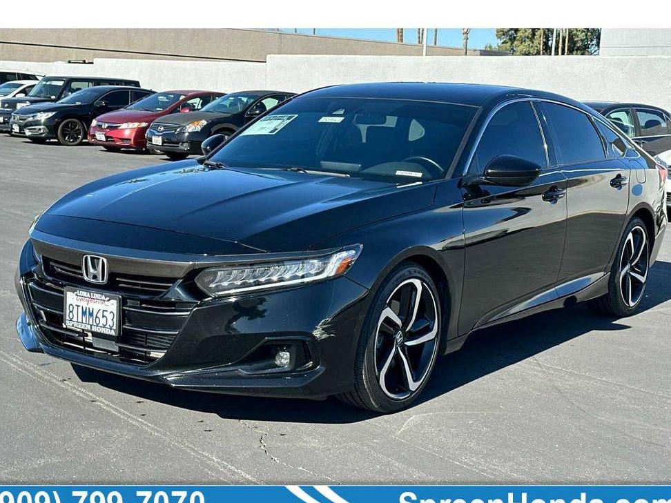 HONDA ACCORD 2021 1HGCV1F37MA003436 image