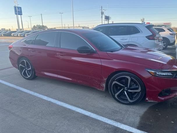 HONDA ACCORD 2021 1HGCV1F3XMA098929 image