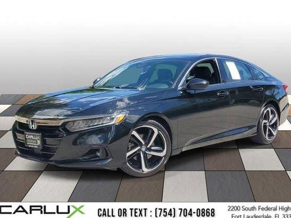 HONDA ACCORD 2021 1HGCV1F30MA040618 image