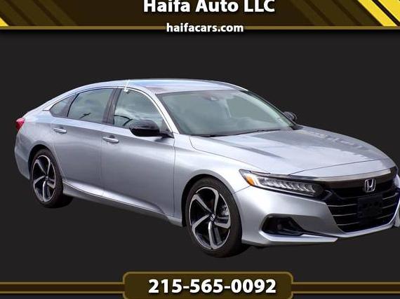 HONDA ACCORD 2021 1HGCV1F46MA065693 image