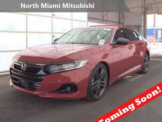 HONDA ACCORD 2021 1HGCV1F44MA119198 image